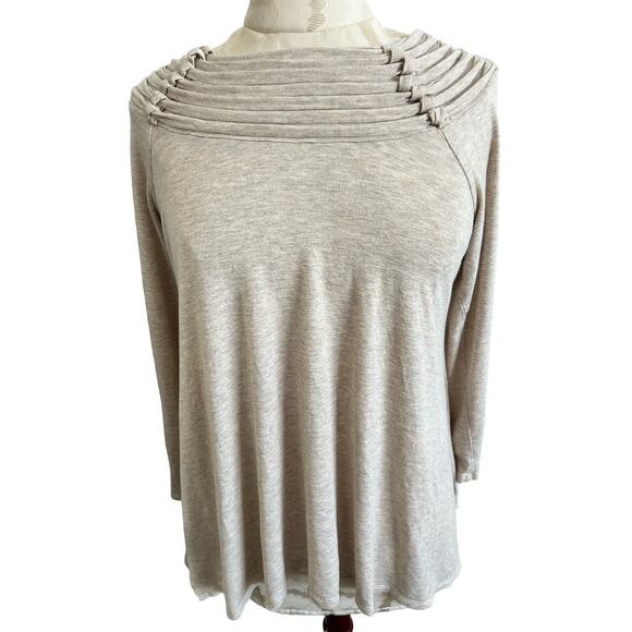 Krazy Kat Wide Neck Long Sleeve Blouse Small - Picture 1 of 8